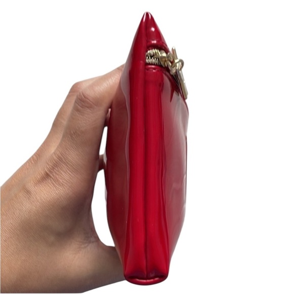Christian Dior Red Patent Leather Clutch - Picture 5 of 10